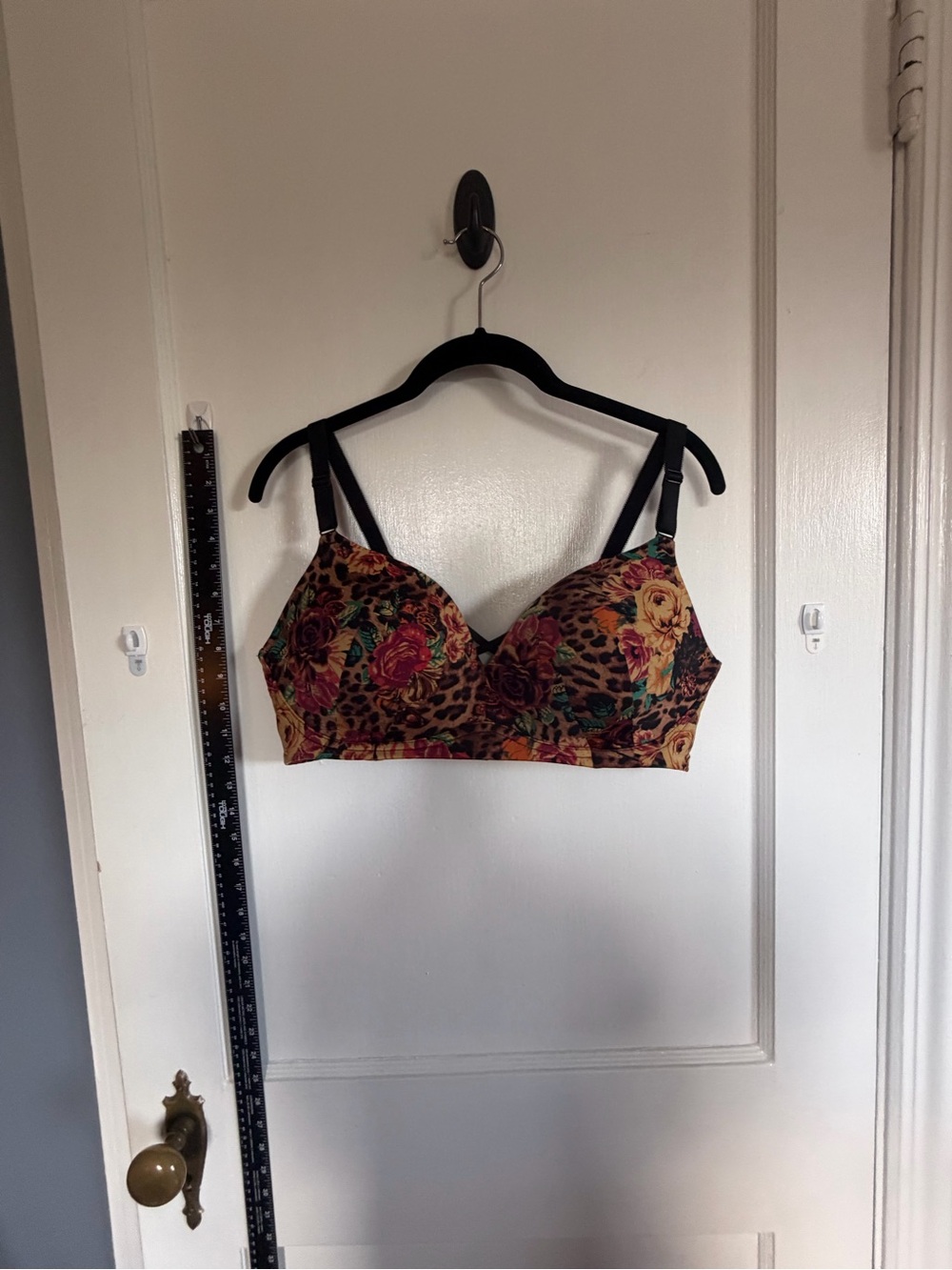 NWOT - torrid Floral Leopard Wireless Bra